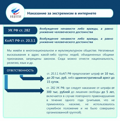 О противодействии экстремизму.