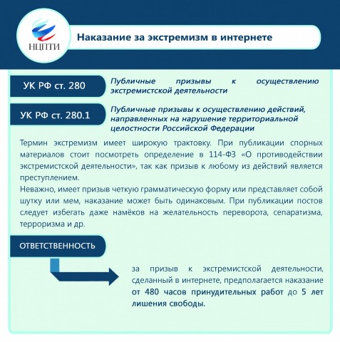 О противодействии экстремизму.